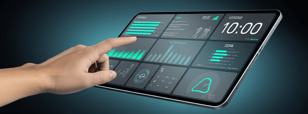AI analyzing fitness assessment data